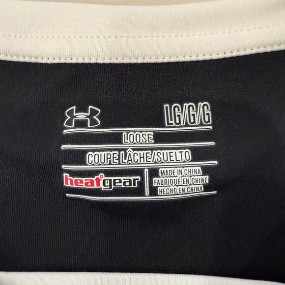 Under Armour NWT Athletic Heat Gear Soccer Jersey Women’s Size Large Loose Fit - Picture 3 of 7